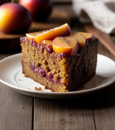 Spicy Plum Cake recipe image