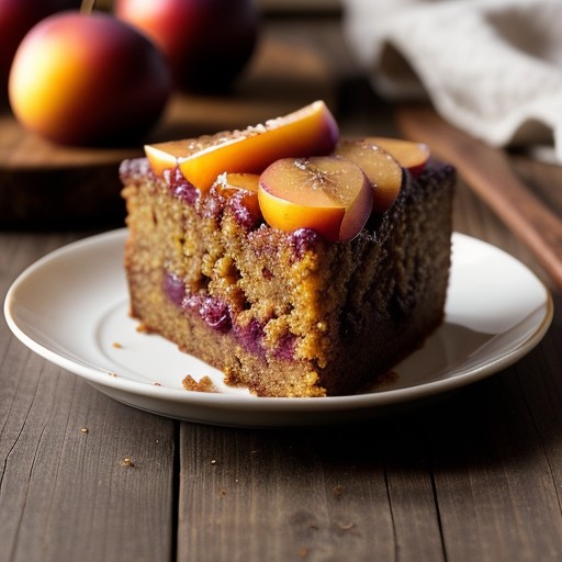 Spicy Plum Cake recipe image
