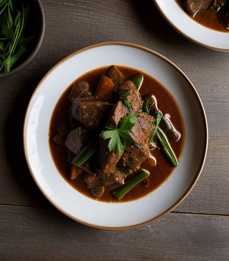Spicy Pork Stew - Bon Appetit recipe image
