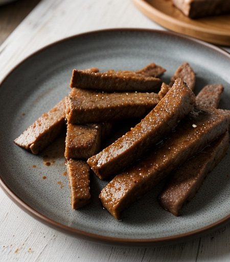 Spicy Pork Strips recipe image