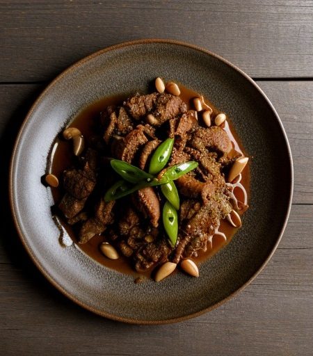 Spicy Pork With Peanuts recipe image