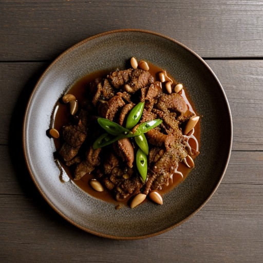 Spicy Pork With Peanuts recipe image