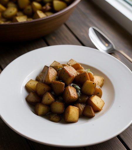 Spicy Potatoes recipe image