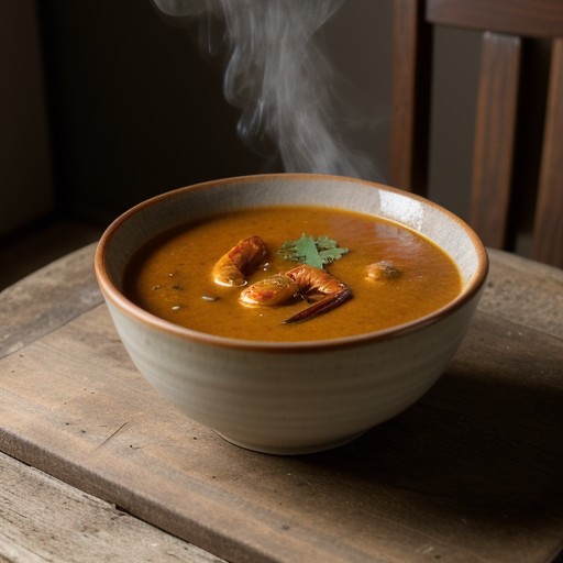 Spicy Prawn Soup recipe image