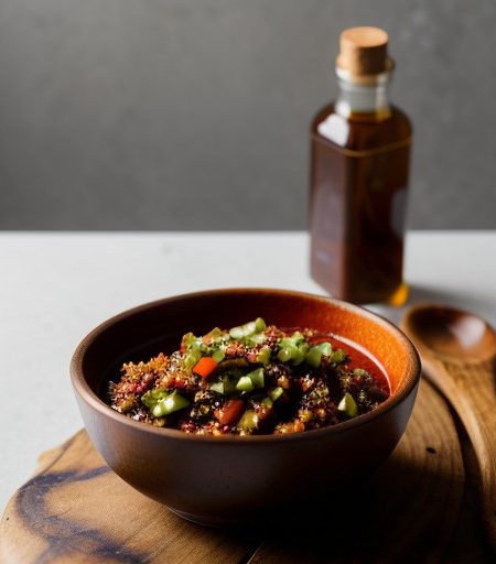 Spicy Red Onion-Poblano Chile Relish recipe image