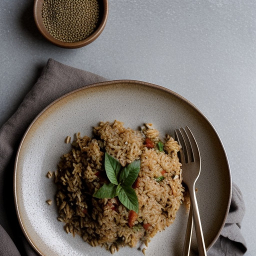 Spicy Rice Pilaf With Turkey recipe image