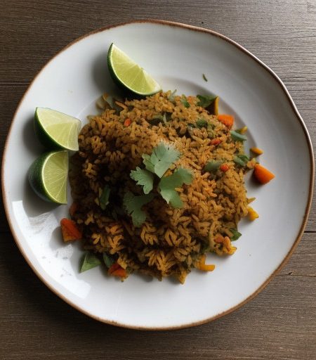 Spicy Rice & Vegetables recipe image