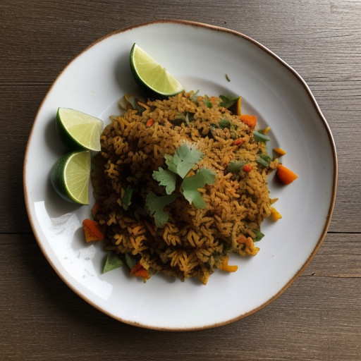 Spicy Rice & Vegetables recipe image
