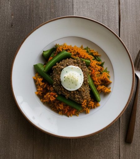 Spicy Rice and Vegetables recipe image