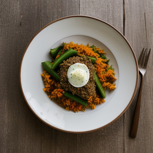 Spicy Rice and Vegetables recipe image