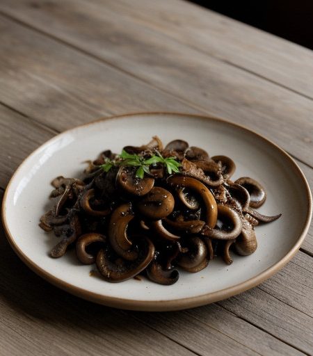 Spicy Saute'd Mushrooms recipe image