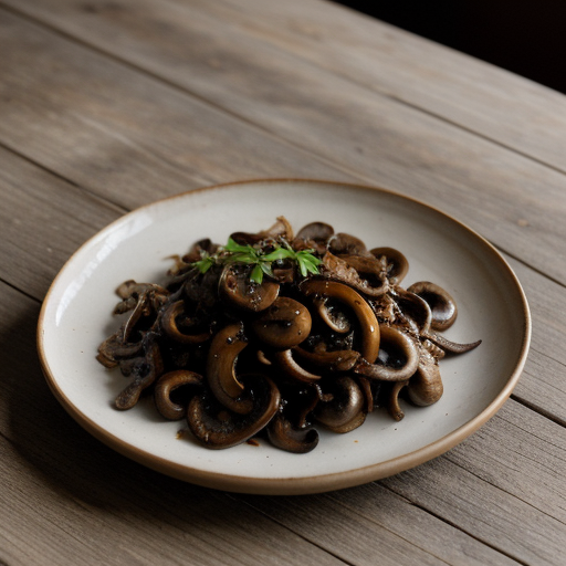 Spicy Saute'd Mushrooms recipe image