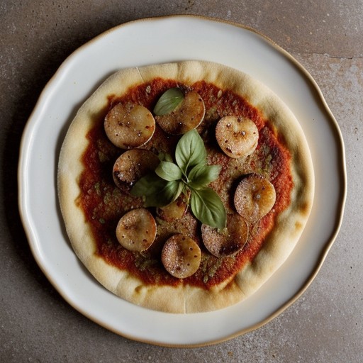 Spicy Scallop Pizza recipe image