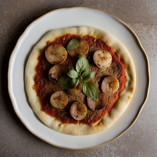 Spicy Scallop Pizza recipe image