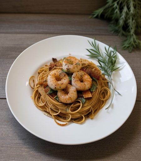 Spicy Seafood Pasta recipe image