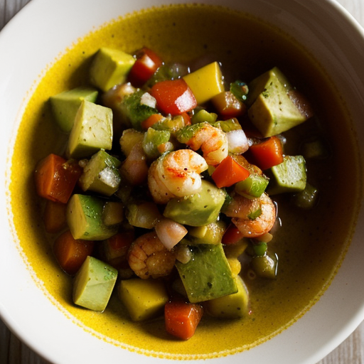 Spicy Shrimp & Avocado Salsa recipe image