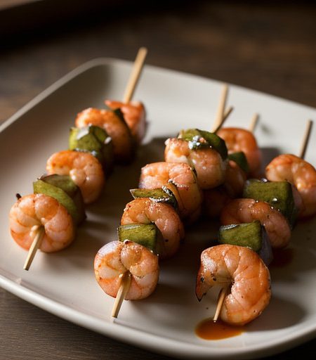 Spicy Shrimp Kabobs recipe image