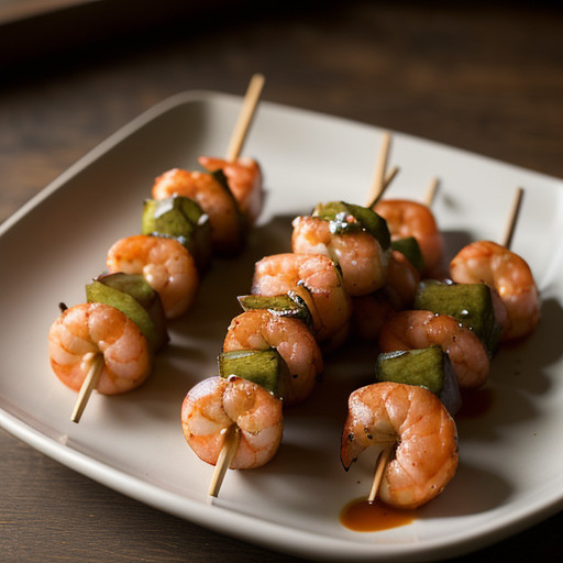 Spicy Shrimp Kabobs recipe image