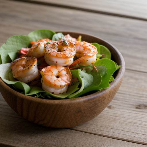 Spicy Shrimp & Pork Salad (Yam Vietnam recipe image
