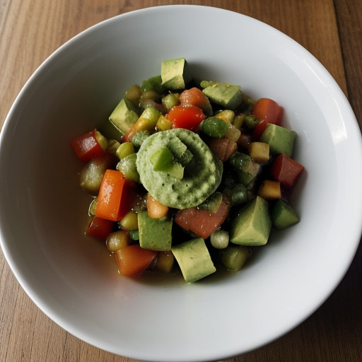 Spicy Shrimp and Avocado Salsa recipe image