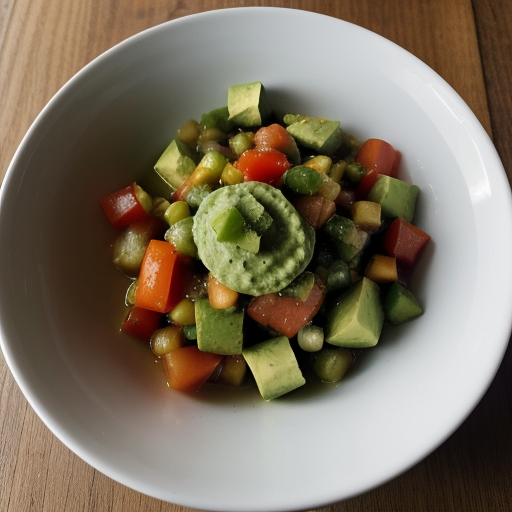 Spicy Shrimp and Avocado Salsa recipe image