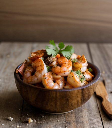 Spicy Shrimp and Pork Salad (Yam Vietnam recipe image