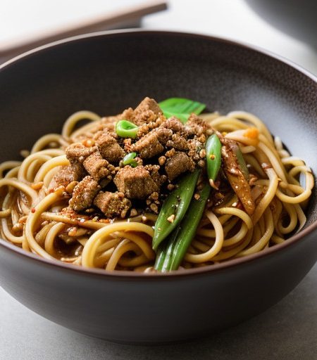 Spicy Sichuan Noodles (Dan Dan Mian recipe image