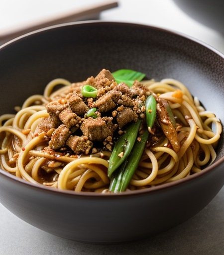 Spicy Sichuan Noodles (Dan Dan Mian recipe image