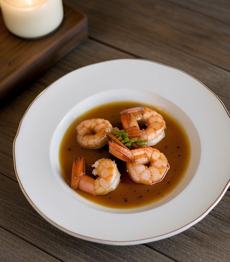 Spicy Steamed Shrimp recipe image