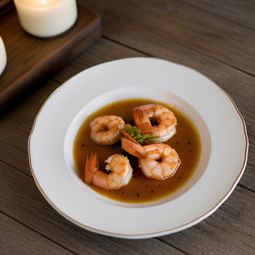 Spicy Steamed Shrimp recipe image