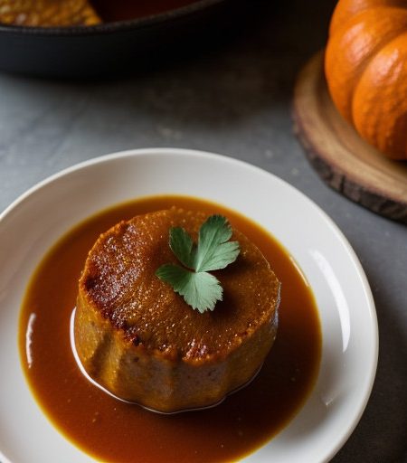 Spicy Stewed Pumpkin recipe image