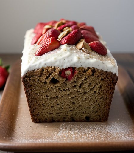 Spicy Strawberry Nut Loaf recipe image