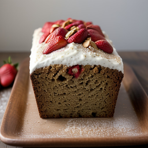 Spicy Strawberry Nut Loaf recipe image