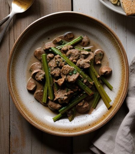 Spicy Stroganoff recipe image