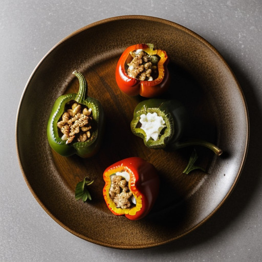 Spicy Stuffed Peppers recipe image