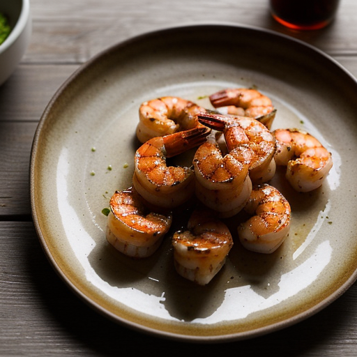 Spicy-Sweet Grilled Shrimp - House Beautiful recipe image