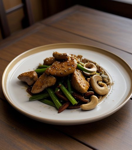 Spicy Szechwan Chicken With Cashew Nuts-Kung recipe image