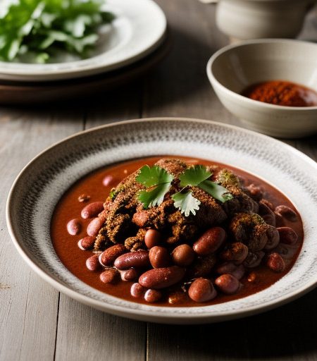 Spicy Texas Chili Con Carne W/Beans No. 90 recipe image