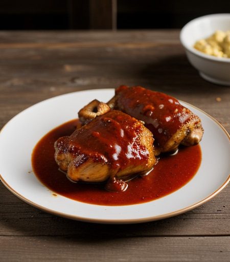 Spicy Texas Style BBQ Chicken recipe image