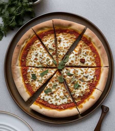 Spicy Thai Pizza recipe image