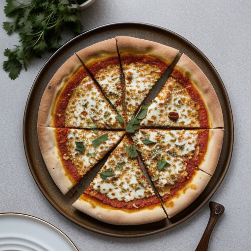 Spicy Thai Pizza recipe image