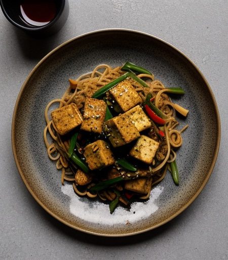 Spicy Tofu Stir Fry recipe image