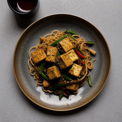 Spicy Tofu Stir Fry recipe image