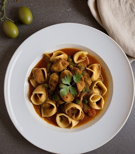 Spicy Tortellini Stew recipe image