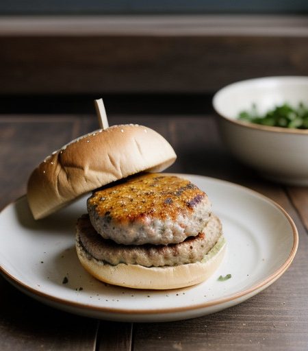 Spicy Turkey Burgers recipe image