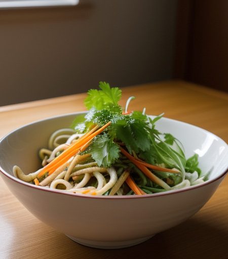 Spicy Udon Salad recipe image