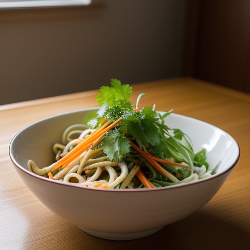 Spicy Udon Salad recipe image