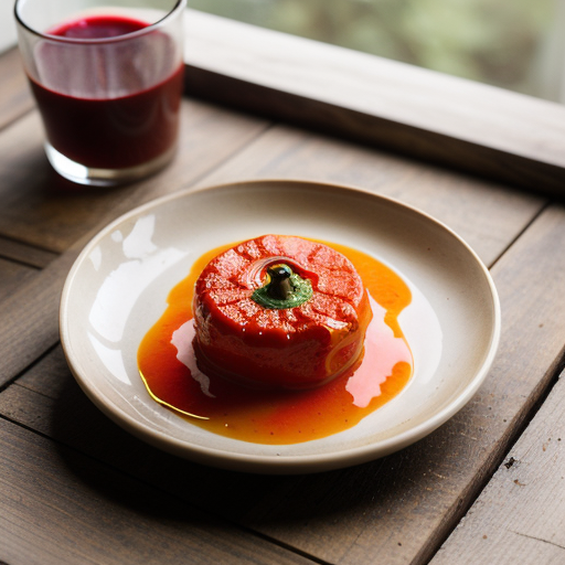 Spicy Yellow Pepper Catsup recipe image