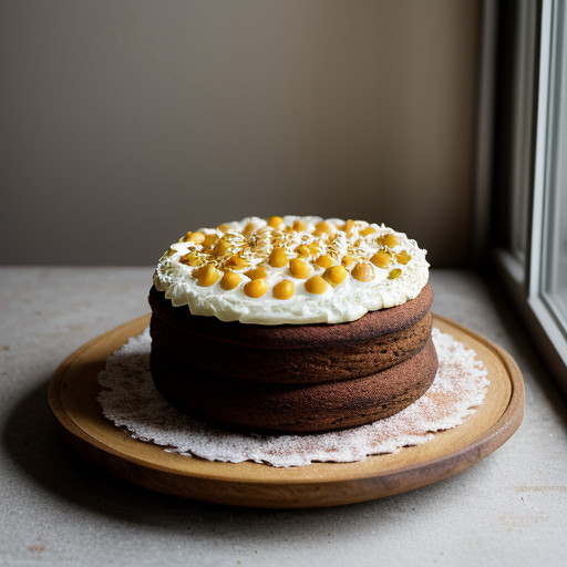 Spider Corn Cake recipe image