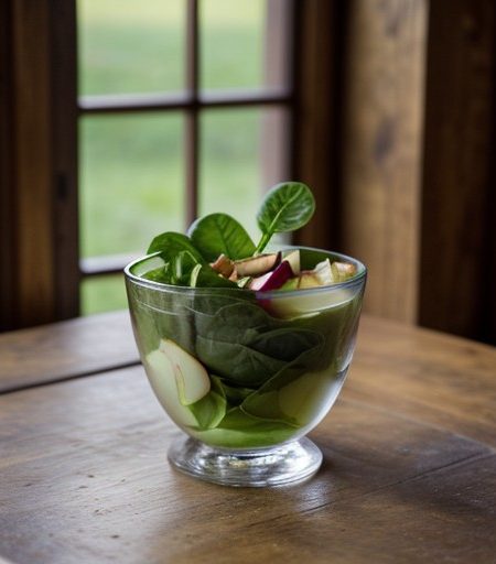 Spinach Apple Salad recipe image